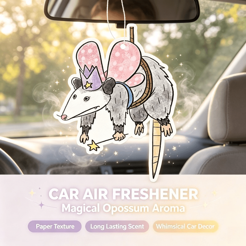 Car Air Freshener - Автомобильный освежитель воздуха «Волшебная фея-опоссум» —