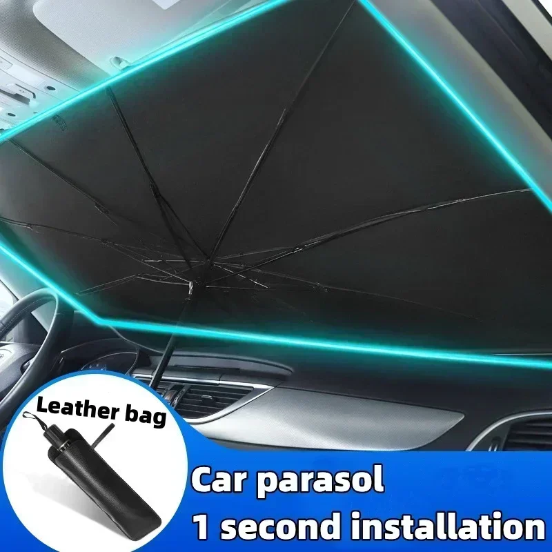 Windshield Sun Shade - Автомобильный солнцезащитный экран для лобового стекла,