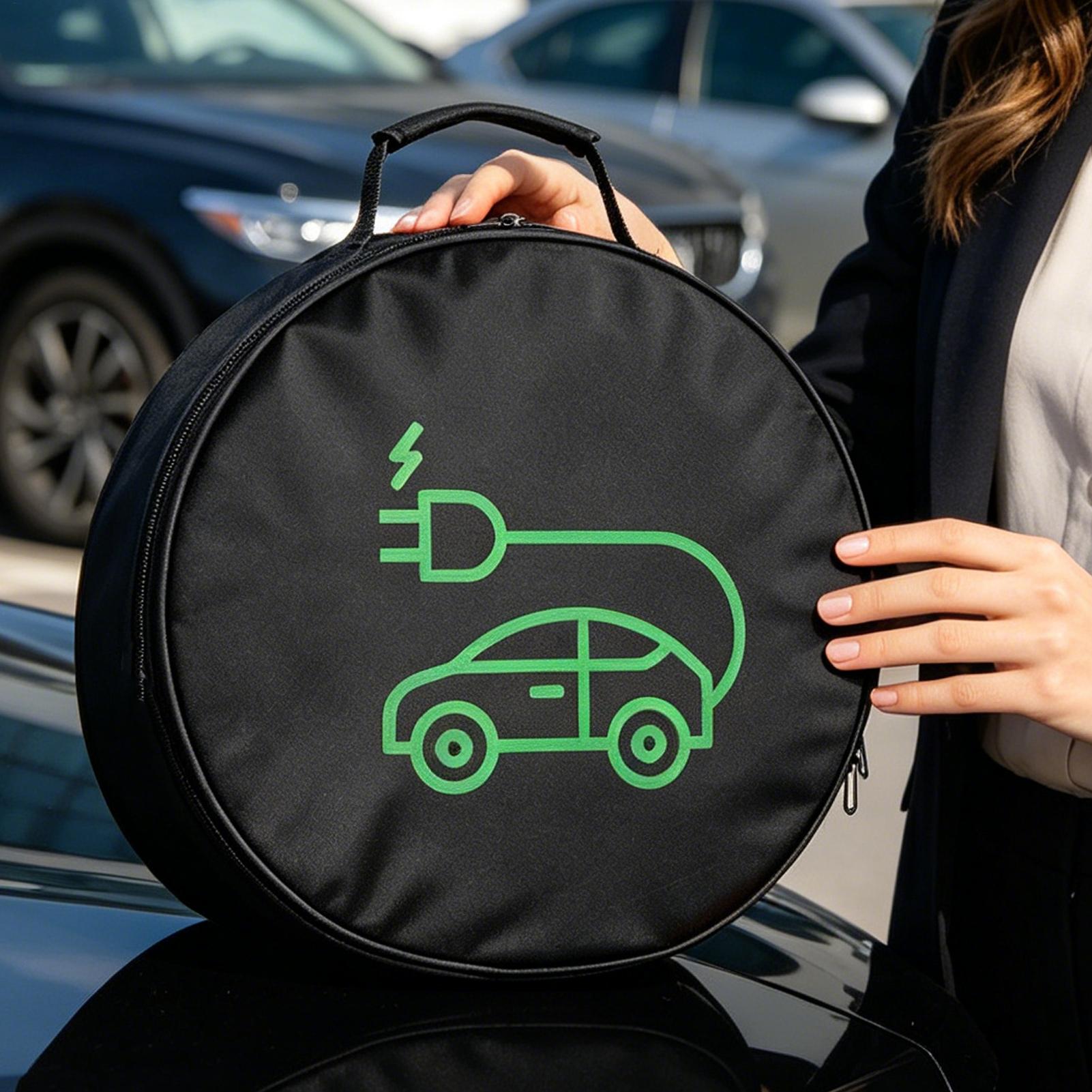 Car Cable Organizer - Сумка для хранения зарядного кабеля электромобиля,