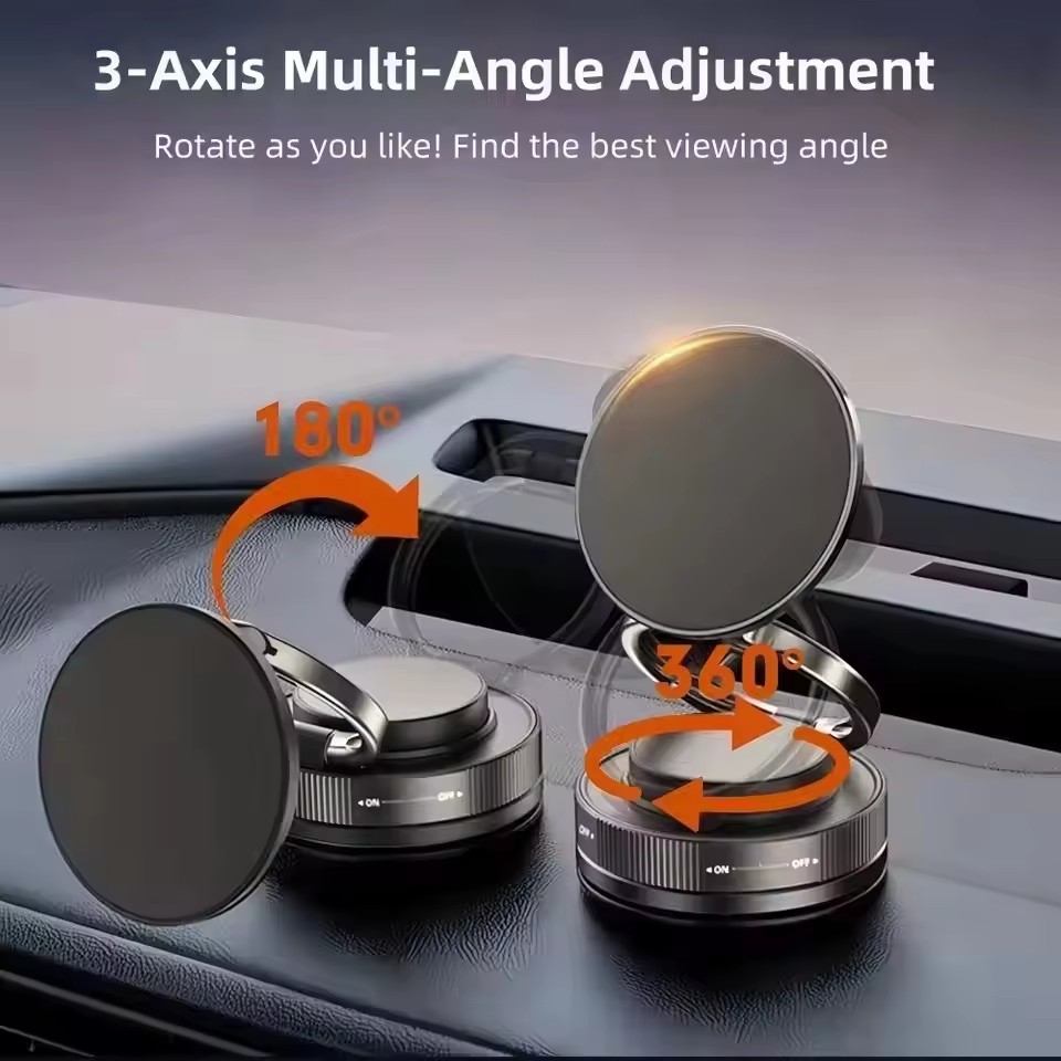Car Vacuum - Магнитная подставка для телефона в автомобиль