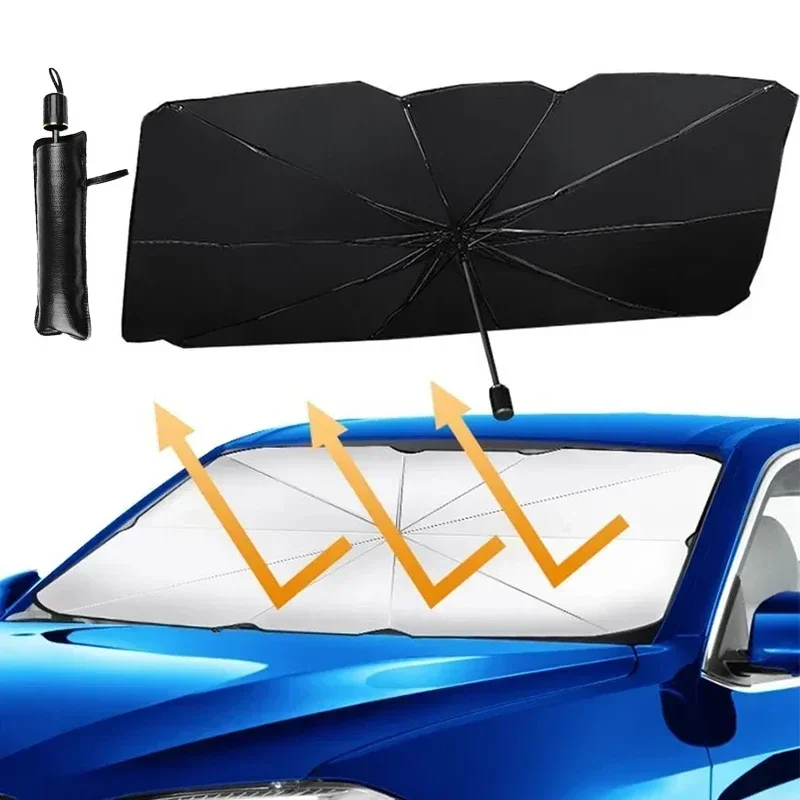 Windshield Sun Shade - 1 шт. автомобильный солнцезащитный зонт-шторка для