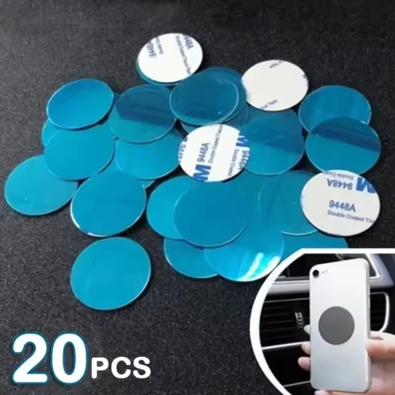 Car Phone Holder - 1/50 шт. ультратонких металлических наклеек для