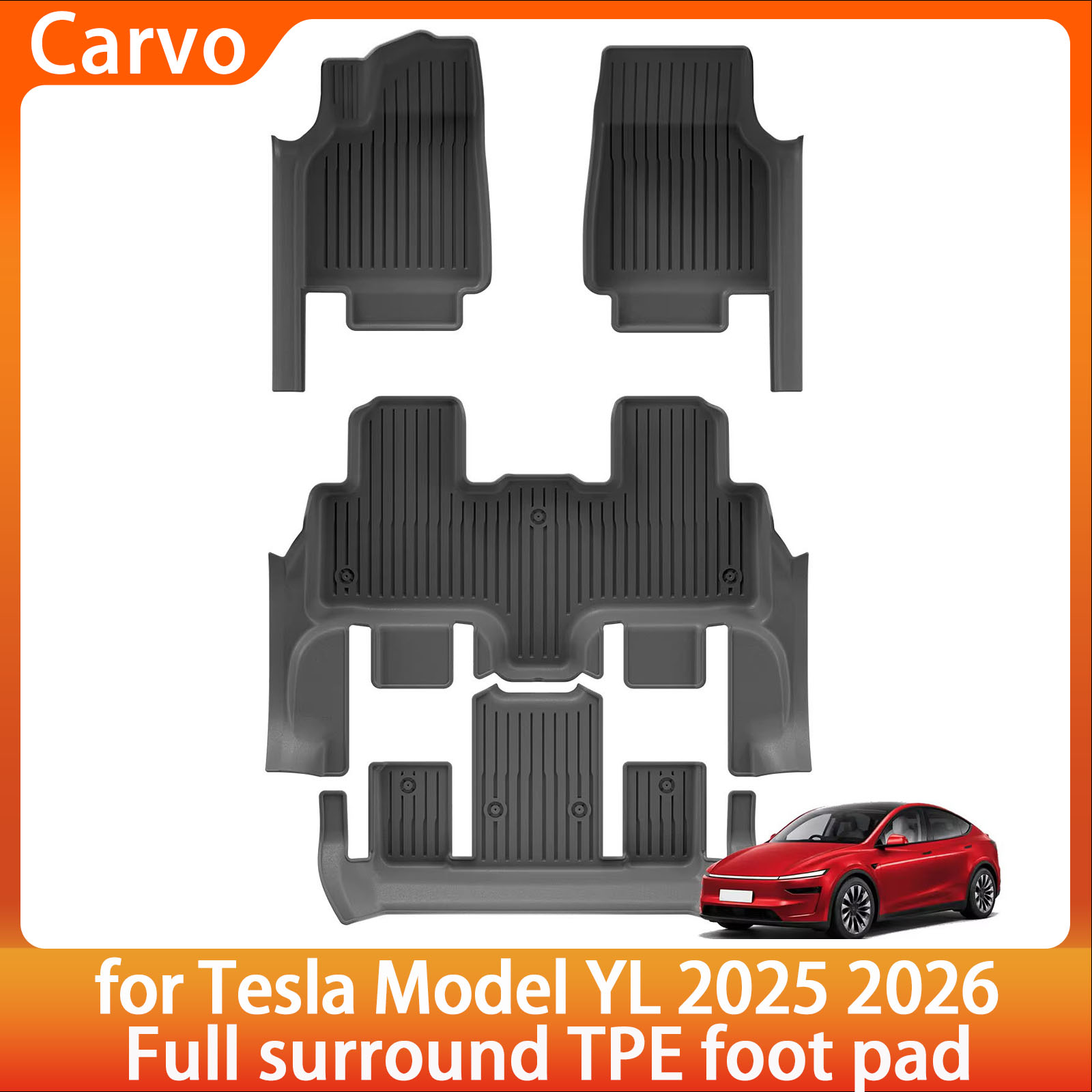 Car Floor Mat - Коврики для пола автомобиля Tesla Model