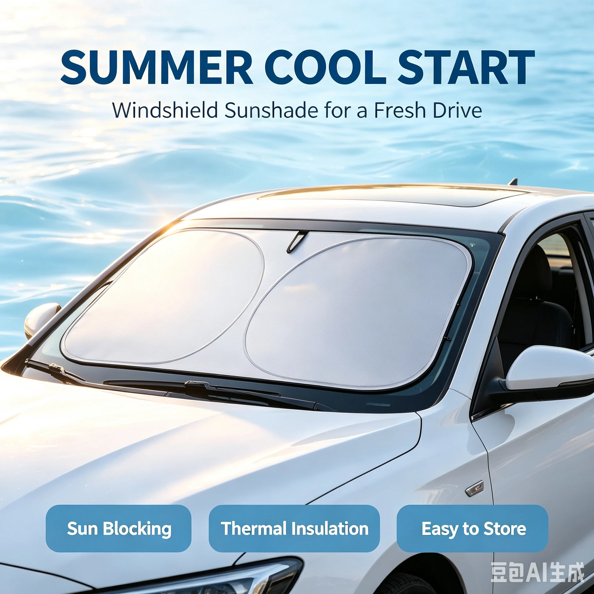 Солнцезащитный козырек для лоб – обзор и цена Windshield Sun Shade