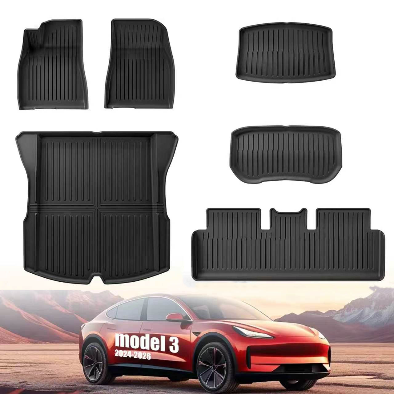 Всепогодные коврики из TPE для – обзор и цена Car Floor Mat