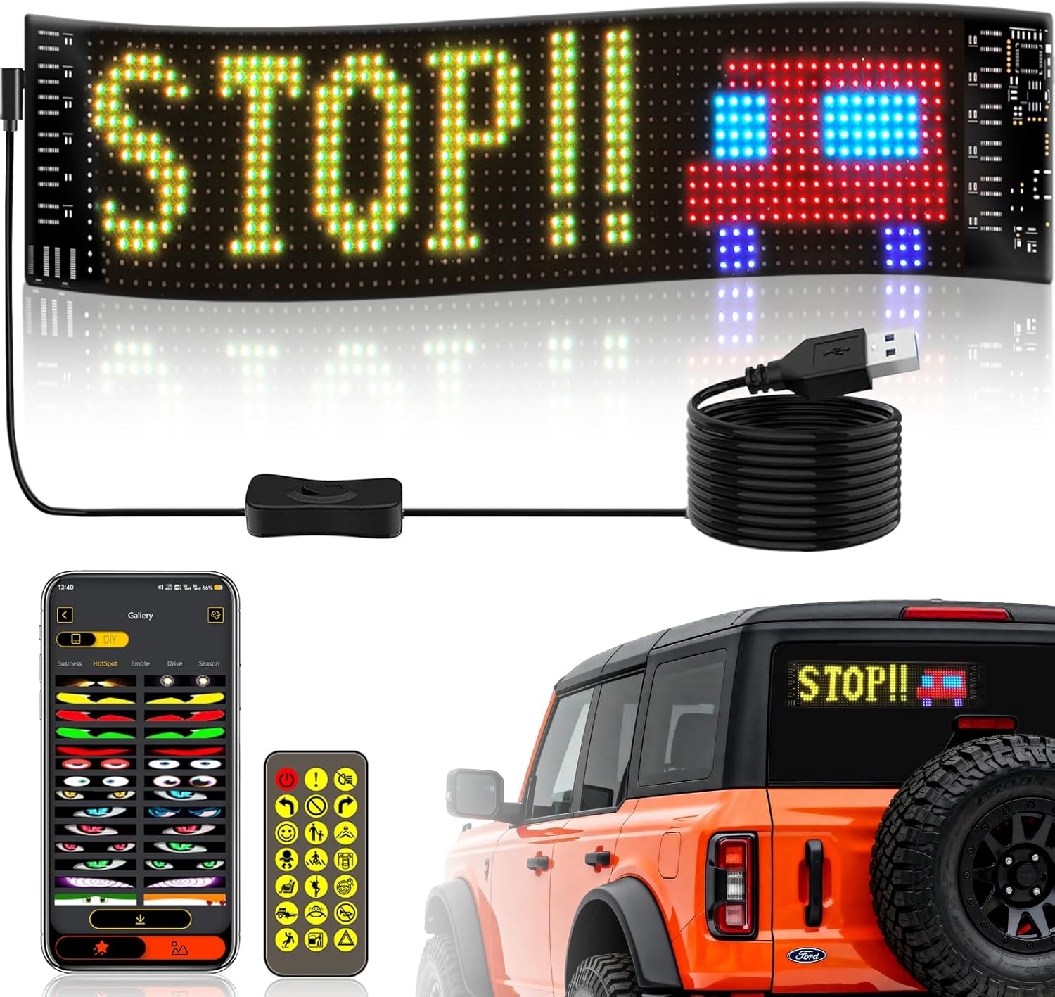 Гибкая светодиодная панель для – обзор и цена Car Led Light