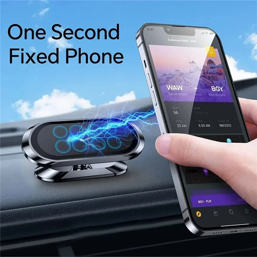 360 °   Магнитный держатель дл – обзор и цена Car Phone Holder