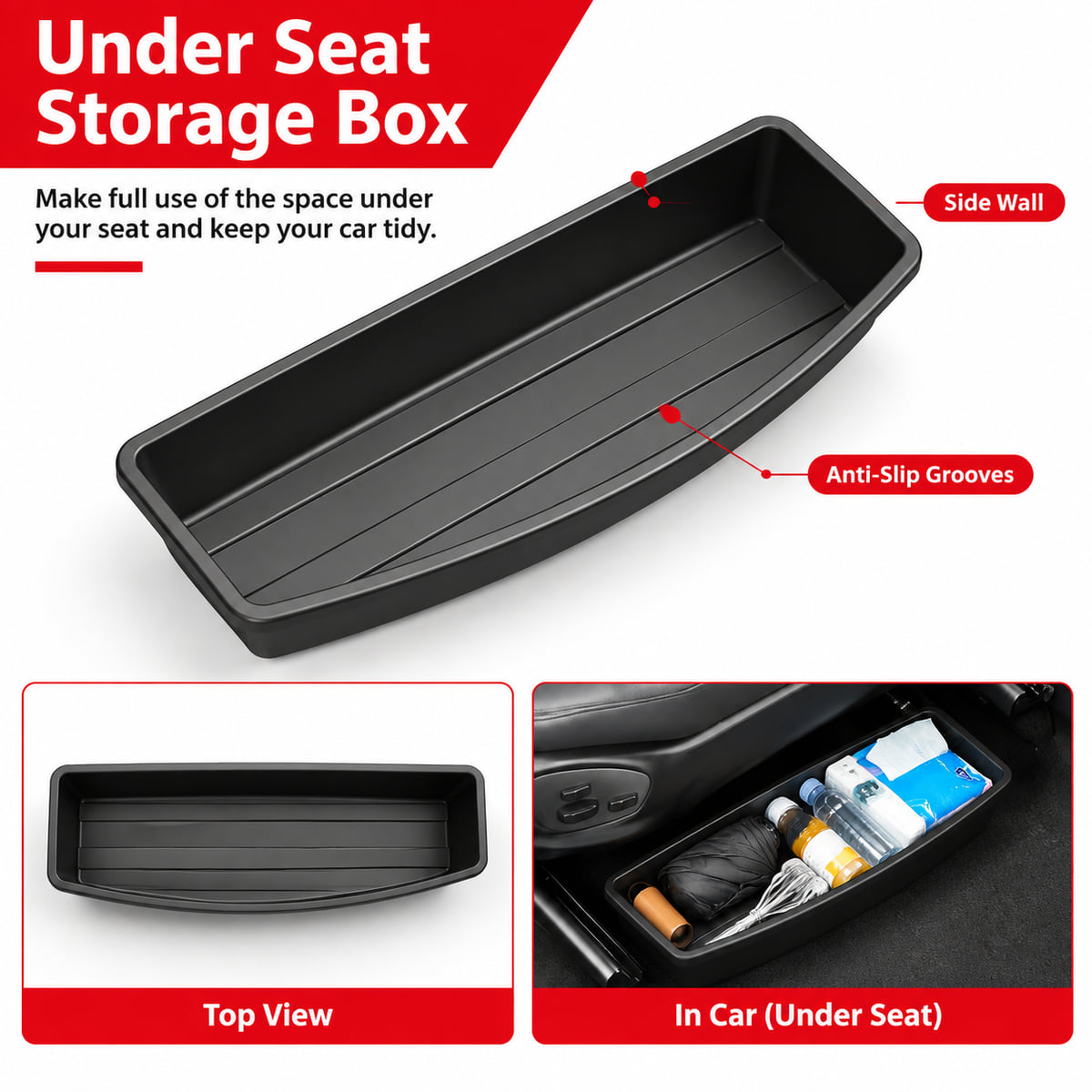 PINMOAP – подседельный органай – обзор и цена Car Cable Organizer