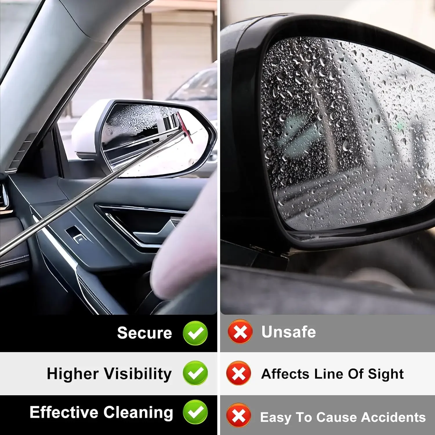 Выдвижной портативный резиновы – обзор и цена Car Wiper