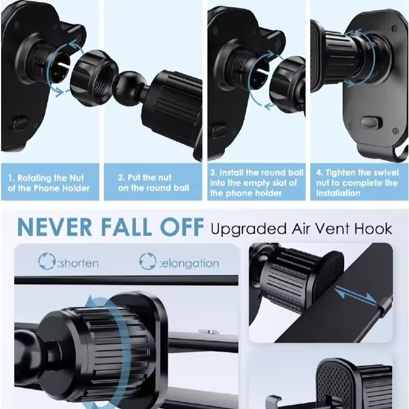 Универсальный автомобильный де – обзор и цена Car Phone Holder