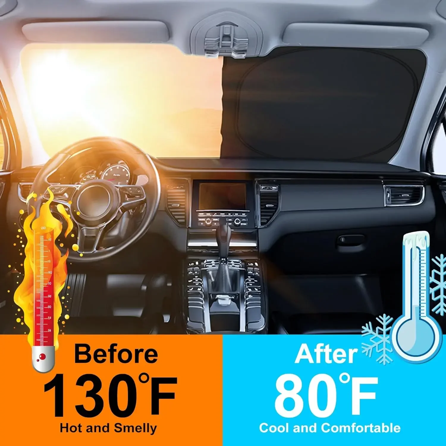 Солнцезащитный экран для лобов – обзор и цена Windshield Sun Shade