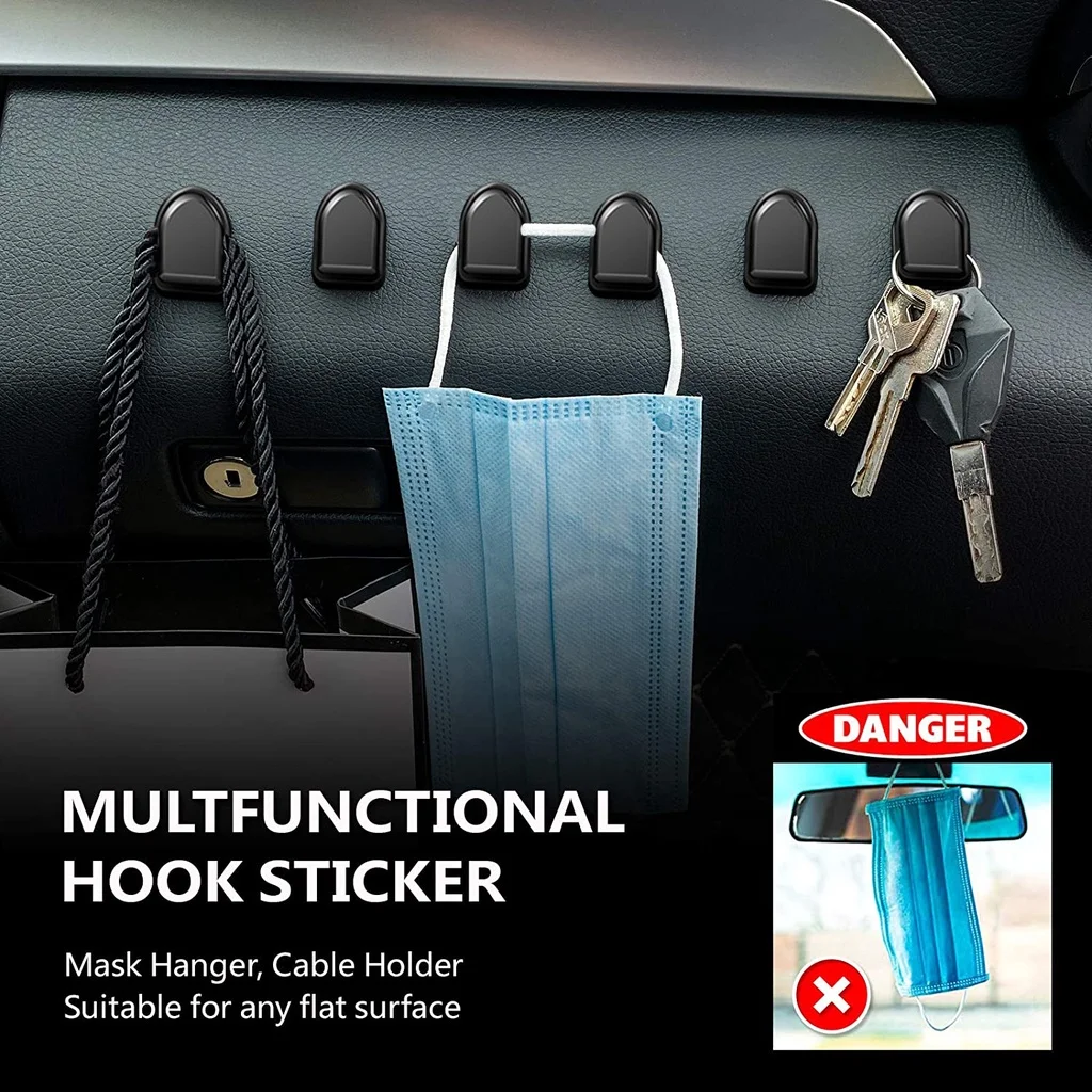 Мини-крючки для автомобиля, де – обзор и цена Car Cable Organizer
